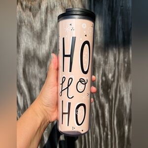 Brand New Starbucks tumbler ho ho ho 16 fl oz Christmas